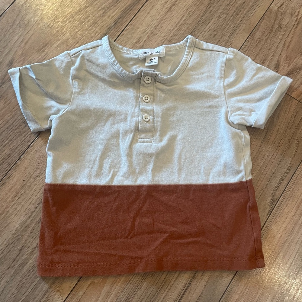 Miles the Label toddler boy shirt